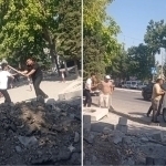 Ketmon jangi: Namangandagi bozorda janjal ko‘tarildi (video)