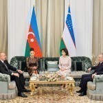 O‘zbekiston va Ozarbayjon Prezidentlari hamda birinchi xonimlari uchrashdi