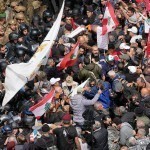 Байрутда ҳукуматга қарши норозилик намойиши бўлиб ўтди (видео)
