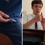 Parents of a student who brought a toy knife to school were penalized