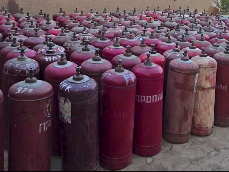 O‘zbekistonda 3 mingdan ortiq noqonuniy gaz ballon va 13,6 tonna gaz aniqlandi (video)