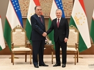 Mirziyoyev meets with the President of Tajikistan