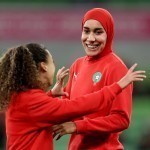 Marokashlik futbolchi ayol birinchi marta jahon chempionatida hijobda o‘ynadi
