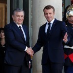 Macron will meet with Mirziyoyev