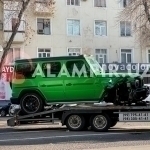 Тошкентда қимматбаҳо Mercedes Gelandewagen ЙТҲга учради (видео)