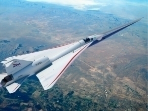 Товушдан тез учадиган самолёт синовдан ўтказилди (видео)