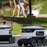 Angliyada oziq-ovqatlarni endi robotlar eltib beradi