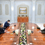 Shavkat Mirziyoyev AQSH Qurolli kuchlari generalini qabul qildi