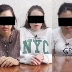 Three young girls arrested for spreading terrorism-related materials 