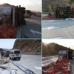 Namanganda tormozi ishlamay qolgan Isuzu ag‘darilib ketdi. Qurbon bor 
