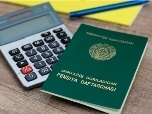 Pensions are provided through a social card in Uzbekistan