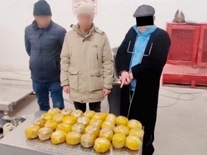 Tojikistondan 30 kilo qoradori olib kirayotgan shaxs ushlandi