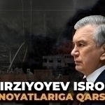 Mirziyoyev condemns Israel’s crimes in the Middle East
