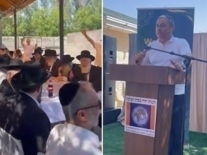 Khatirchi district governor hosts dinner for Jews from Israel (video)