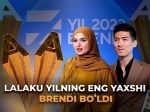 Lalaku yilning eng yaxshi brendi bo‘ldi