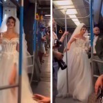 Kelin-kuyov Toshkent metropolitenida fotosessiya qildi (video)