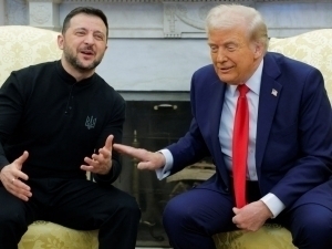 Зеленский Трамп билан учрашиш учун АҚШга борди