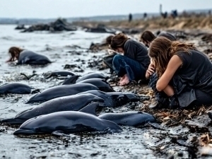 Qora dengizda yuzlab delfinlar nobud bo‘lmoqda