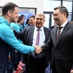 Қирғизистон Президенти “Барселона” вакиллари билан учрашди