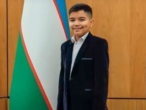 A 13-year-old Uzbek chess player won the international tournament