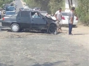 Деновда даҳшатли авария бўлди. 1 киши вафот этди (видео)