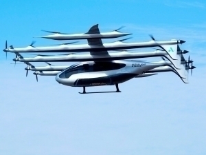 Дунёда илк бор 10 кишилик учар такси парвоз қилди