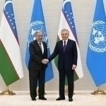 Mirziyoyev meets with the UN secretary General