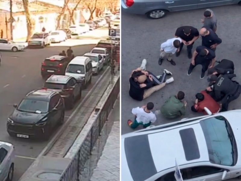 Toshkentda erkak Tracker’da sobiq xotini va uning tanishlarini bosib ketdi