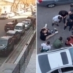 Toshkentda erkak Tracker’da sobiq xotini va uning tanishlarini bosib ketdi