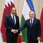 Mirziyoyev Qatar sobiq bosh vazirini qabul qildi