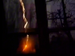 Samarqandda uylardan biriga yashin tushdi