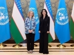 Saida Mirziyoyeva UNEP va GEF rahbariyati bilan uchrashdi