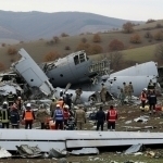 Gruziyada qulagan Turkiya samolyotida hech kim omon qolmagan 