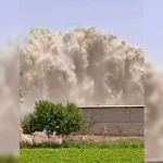 Сурхондарёда йирик босимли насос ёрилиб кетди (видео)