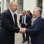Mirziyoyev congratulates Aliyev on Victory Day and invites him to Uzbekistan