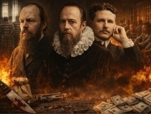 Хотинини ўлдирган, давлат пулини ўзлаштирган, банкни талаган – жиноятчи ёзувчилар