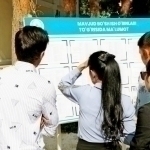 How many students in Uzbekistan study and work?