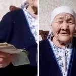 Сирдарёлик 99 ёшли онахон пенсиясини Туркиядаги зилзиладан жабрланганларга юборди (видео)
