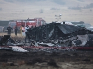 Грузиядаги авиаҳалокат: 18 ҳарбийнинг жасади топилди