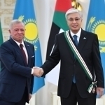 Abdulla II To‘qayevga ham orden berdi