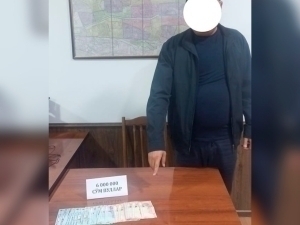 Cув таъминоти корхонаси инспектори 6 млн сўм пора билан ушланди