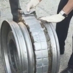 Farg‘onada yuk mashina g‘ildiraklaridan qariyb 20 kg narkotik topildi (video)