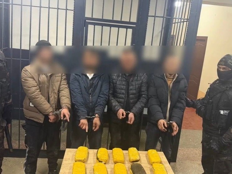 Couriers carrying nearly 10 kilograms of hashish from Kyrgyzstan detained in Andijan (video)