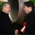Shavkat Mirziyoyev ham Tokioga yetib bordi