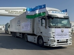 Ўзбекистон Эронга ёрдам жўнатди