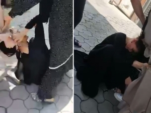 Andijonda tadbirkor ayol qarz sababli 20 yoshli qizni kaltakladi (video)