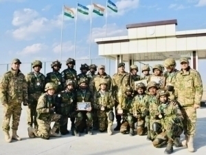 Joint military exercises between Uzbekistan and India are being held