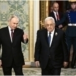 Putin Falastin Prezidenti bilan uchrashdi (video)