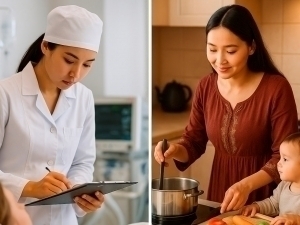 Qozog‘istonda ayrim ayollarning ish soatini qisqartirish taklifi berildi