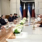 Mirziyoyev meets leades of Qatar’s leading companies